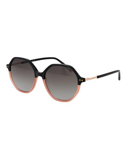 Replay Black Plastic Sunglasses