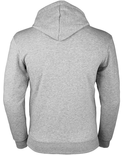 GUGGEN Mountain Herren Wandern Kapuzenpullover H06 Mit Reißverschluss in Gray für Herren
