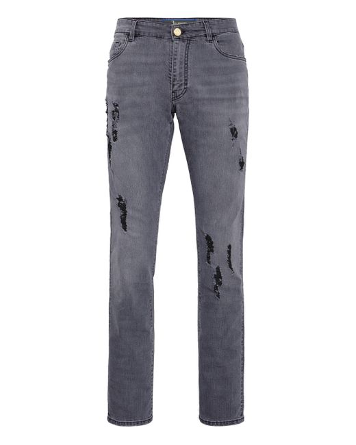 Billionaire Jeans Regular Fit Statement in Blue für Herren