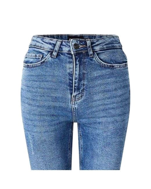 Pieces Damesjeans in het Blue