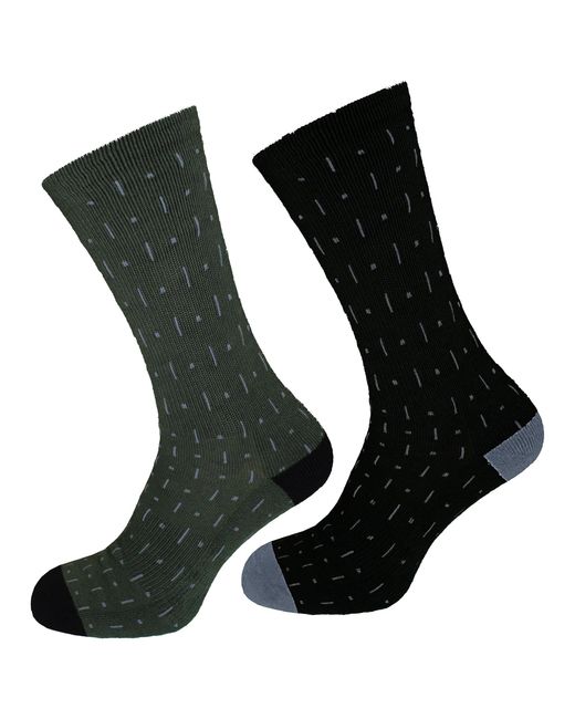 Oakley Black 2-Pack Ltch Cycling Socks for men