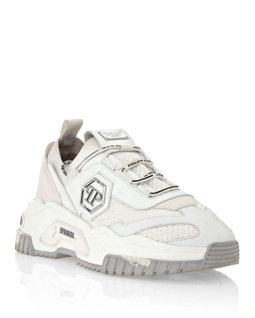 Philipp Plein White Predator Sneaker