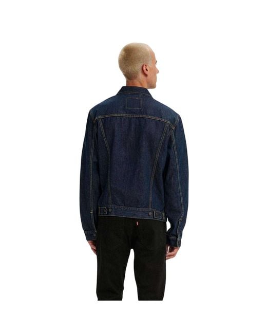 Levi's Levi's Rockridge Truckerjack Voor in het Blue voor heren