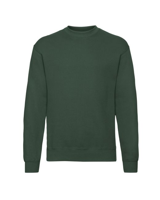 Fruit Of The Loom Klassieke Drop Schouder Sweatshirt (fles Groen) in het Green voor heren