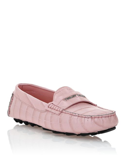 Philipp Plein Pink Mokassin