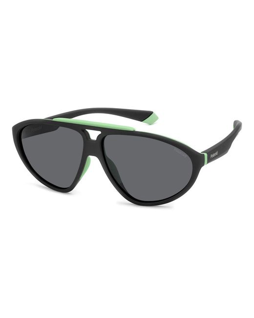 Polaroid Gray Rubber Sunglasses