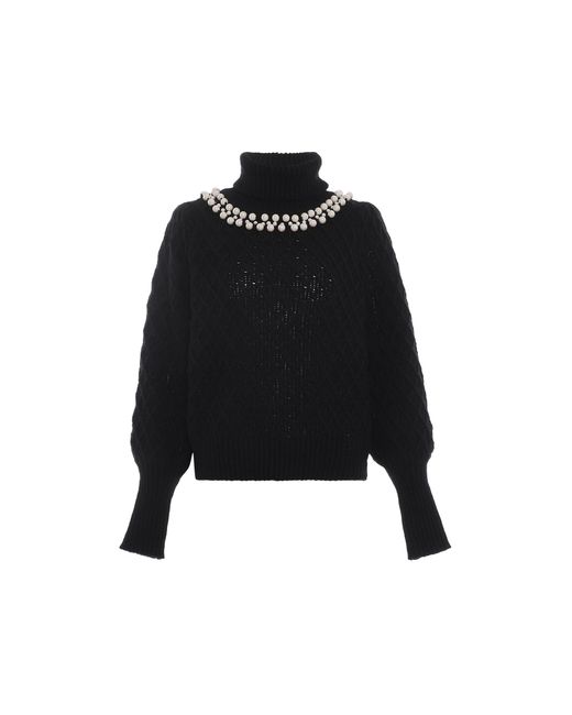 faina Black Pullover Damen