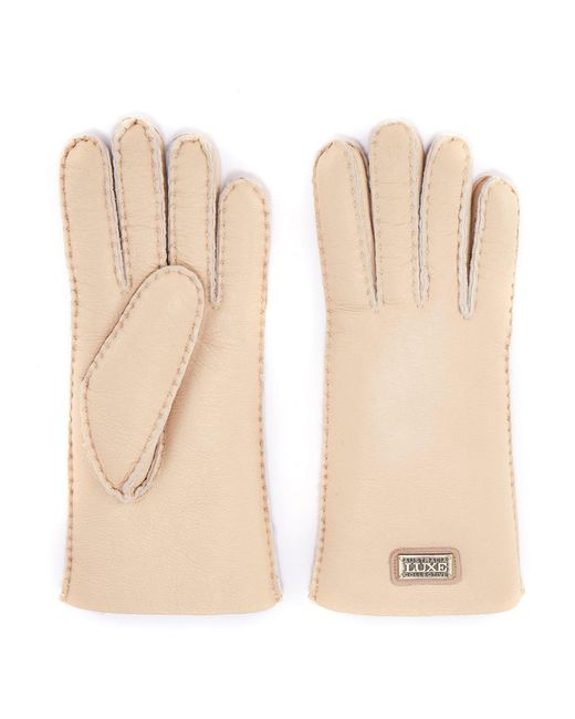 Australia Luxe Natural Handschuhe Leder Sand Handschuhe