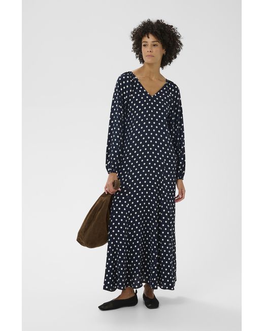 Part Two Jurk Rosalinepw Jurk A-Shape in het Blue