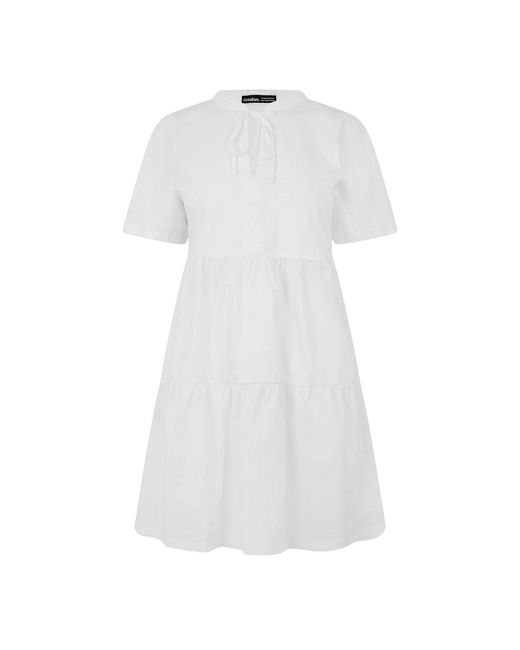 Threadbare Alexis Mini Jurk in het White