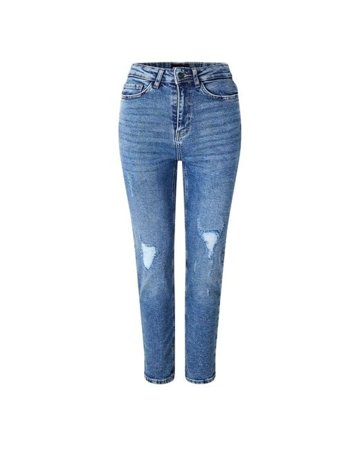 Pieces Damesjeans in het Blue