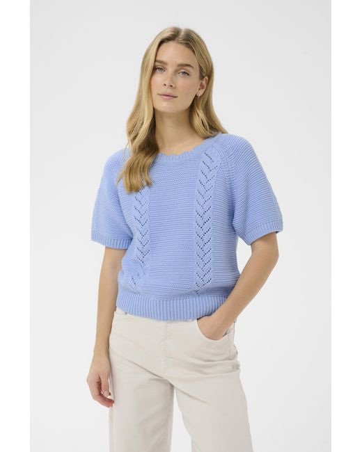 Part Two Pullover Anisettepw Pullover Regular Fit in het Blue