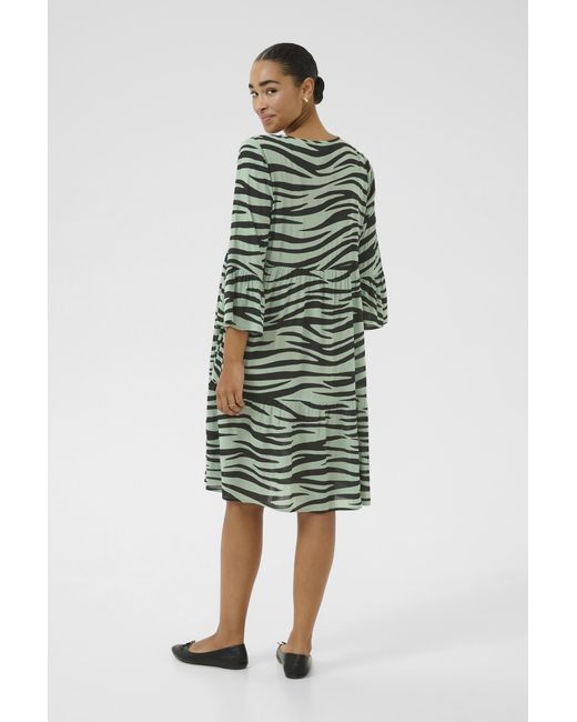 Kaffe Jurk A-Shape in het Green