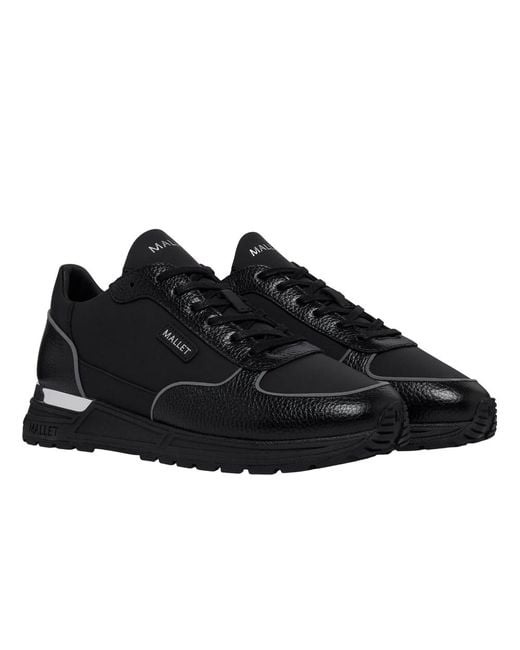 Mallet Popham Lite Sneakers (zwart) in het Black voor heren