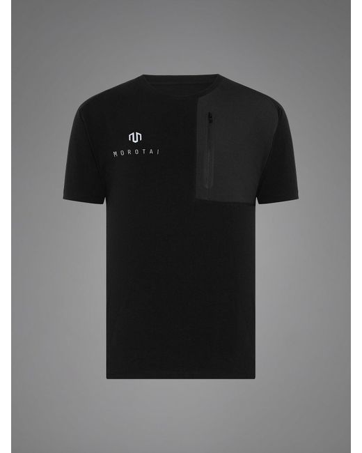 MOROTAI Kansei Chrome Ut Shirt in het Black voor heren
