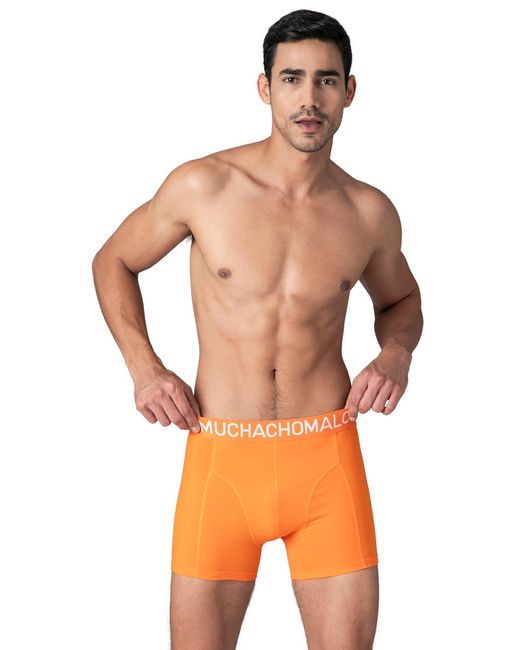 MUCHACHOMALO Boxershorts in het Orange voor heren