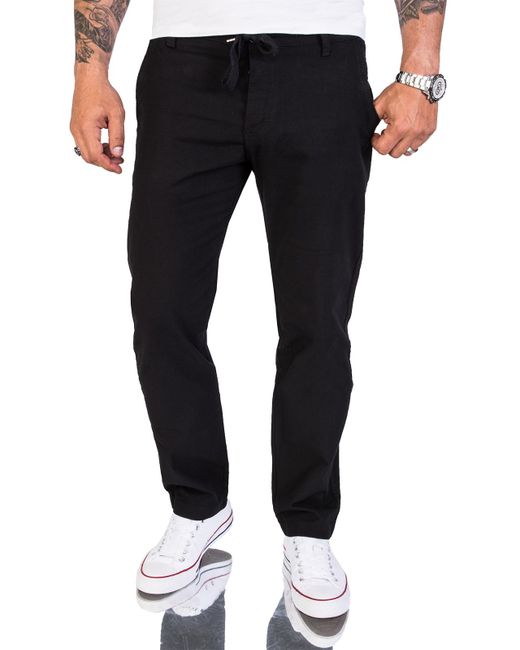Rock Creek Stoffhose in Black für Herren