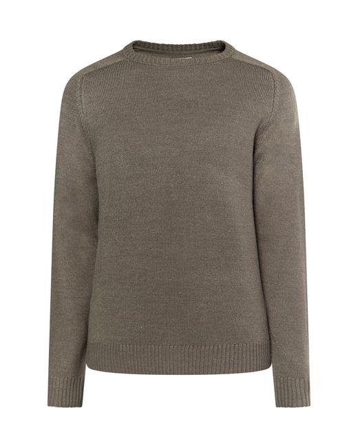 Mo Pullover Herren Hellgrau Melange in Brown für Herren