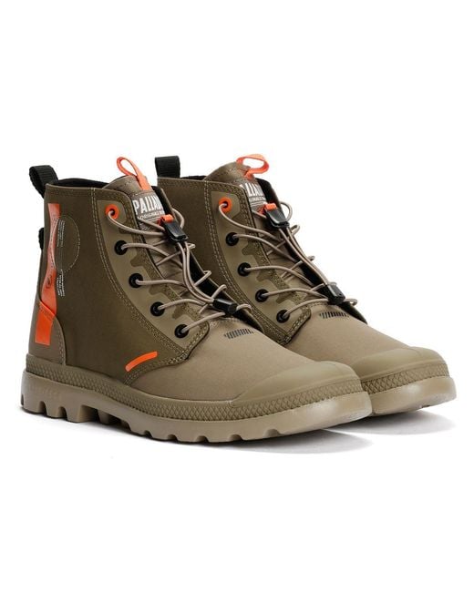 Palladium Brown Pampa Lite Journey Night Boots