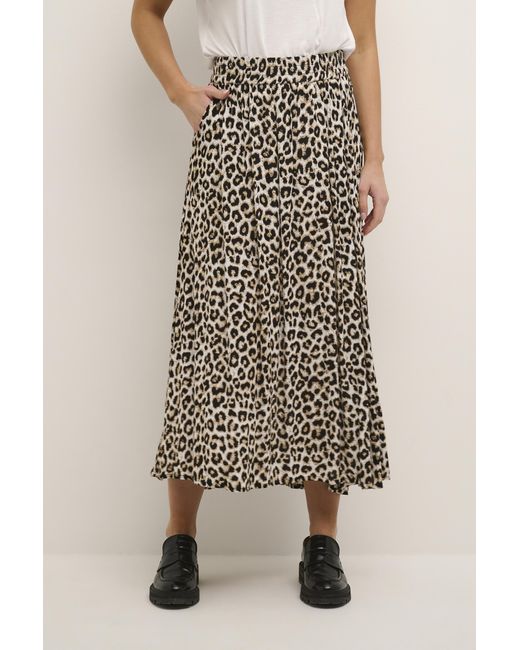 Kaffe Rok Kavilia Rok A-Shape in het Natural