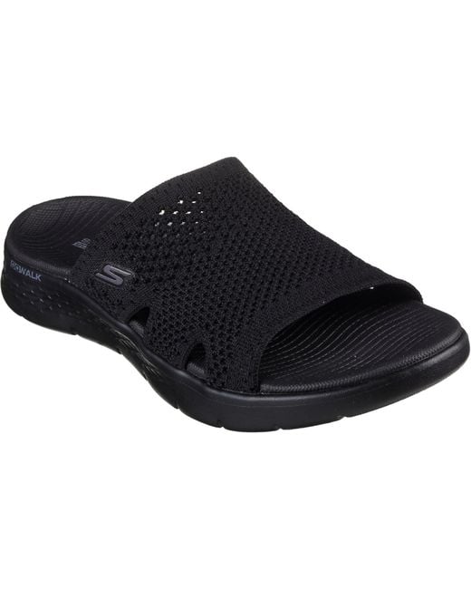 Skechers Go Walk Flex Elation Sandaal in het Black