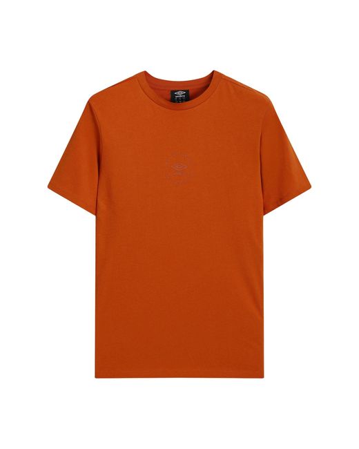 Umbro Orange Relaxed Fit T-Shirt Flame) for men