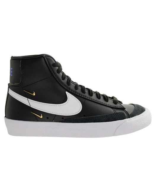 Nike Black Blazer Mid '77 Trainers Leather