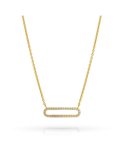 Orphelia Metallic 'Charm' 925 Sterling Necklace