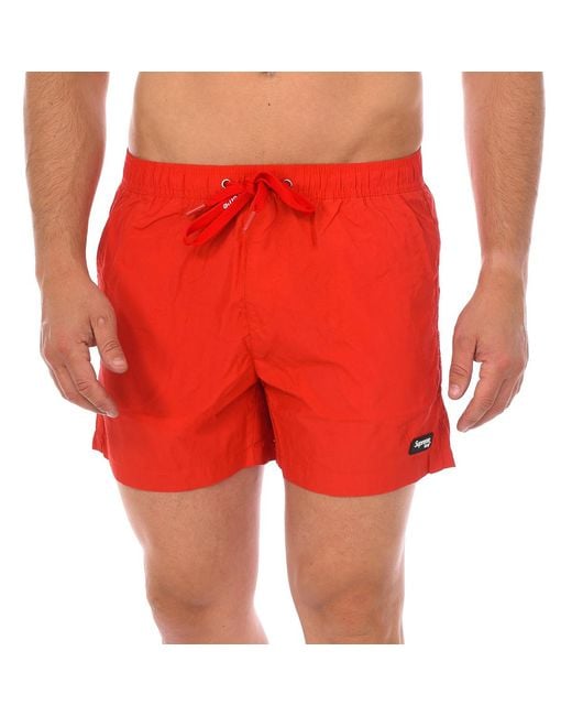 Supreme Red Africa Boxer Shorts Cm-30050-Bp for men