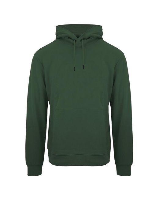 Philipp Plein Green Logo On Back Hoodie Cotton for men