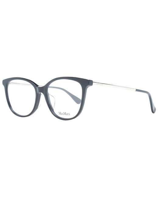 Max Mara Square Optical Frame in het Metallic