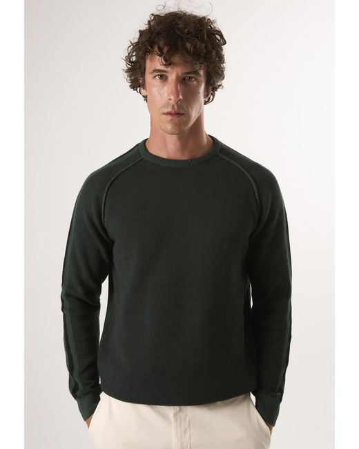 Felix Hardy Pullover Basic-Pullover Mit Rundhalsausschnitt in Black für Herren