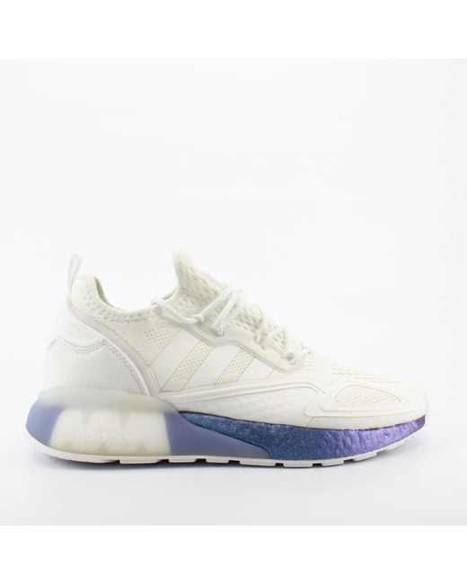 Adidas Blue Zx 2K Boost Trainers for men