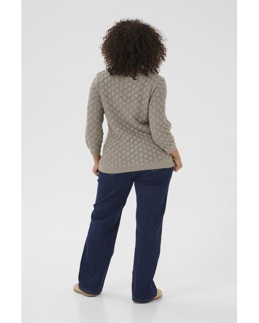 Kaffe Pullover Regular Fit Light in het Blue