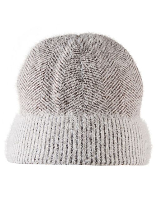 Australia Luxe Gray Frisk Beanie Burnt