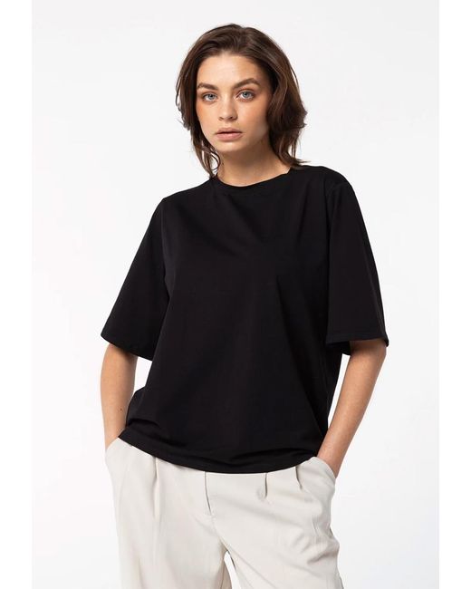 Basiclo Oversized Premium T-Shirt in het Black