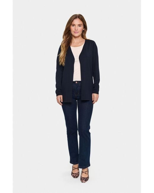 Saint Tropez Vest Regular Fit Dark Blue