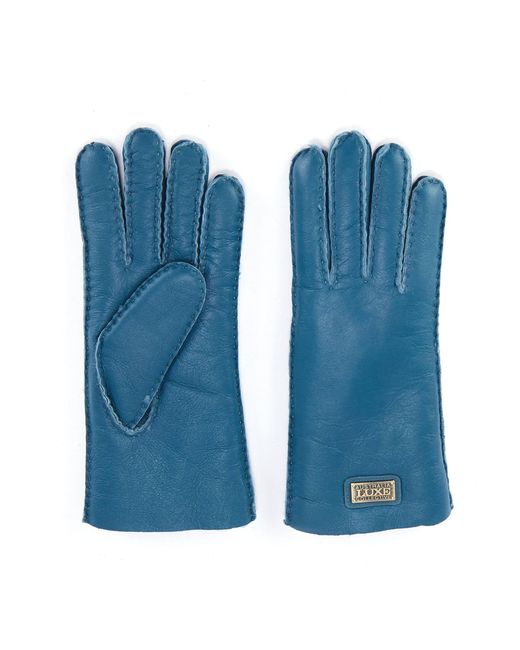 Australia Luxe Blue Lederhandschuhe Für Benzin