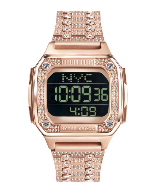 Philipp Plein Metallic Hyper $Hock Watch Pwhaa1221 Stainless Steel