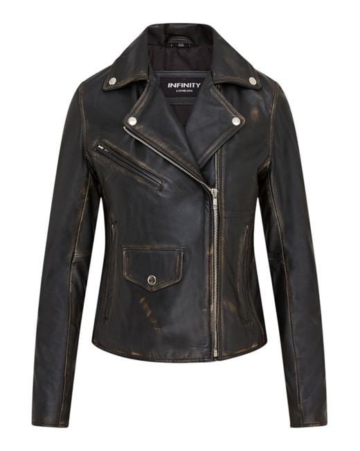 Biker Jacket Ymi Lederjacke YMI Outerwear Faux Leather Jacket
