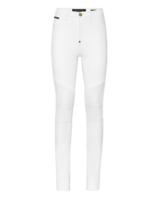 Philipp Plein White Jeans Skinny Fit