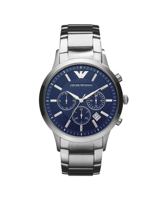 Emporio Armani Blue Chronograph Watch Ar2448 for men