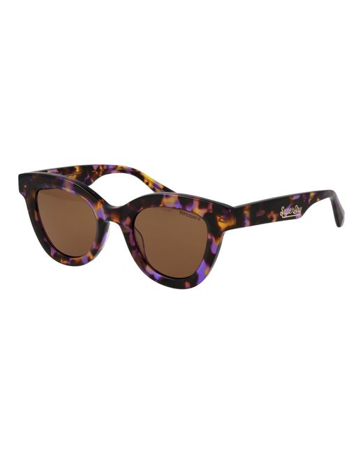 Superdry Brown Sunglasses Sds 5037 102 46