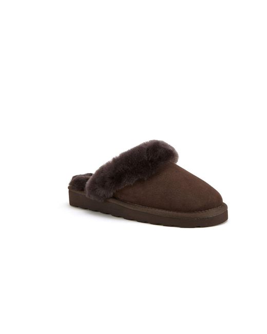 Australia Luxe Brown Mool Beva Hausschuhe