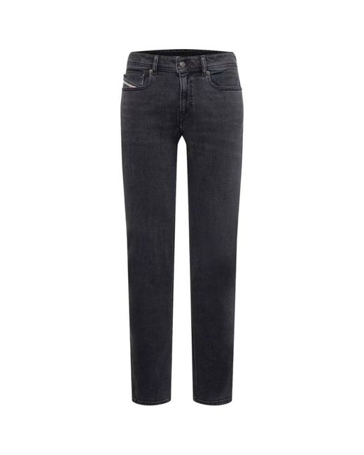 DIESEL Blue Sleenker Denim Jeans Cotton for men