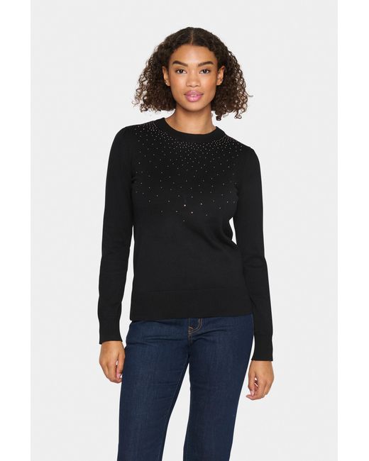 Saint Tropez Pullover Regular Fit in het Blue