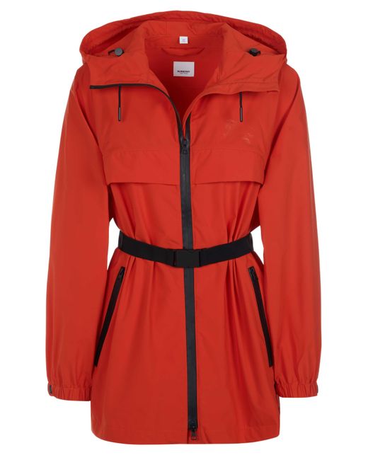Burberry Everthorpe Jas Rood in het Red