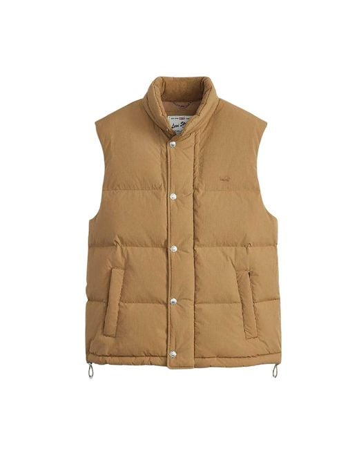 Levi's Levis Puffer Jas (Hermelijn) in het Natural voor heren