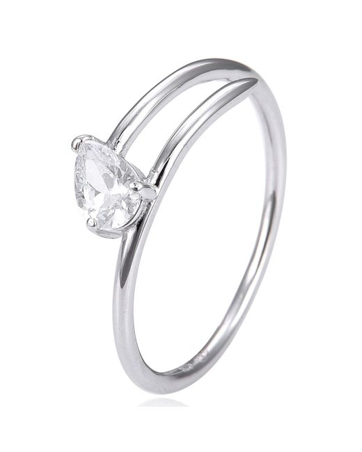 Gena Paris Metallic Gena.Paris 'Shine' 925 Sterling Ring