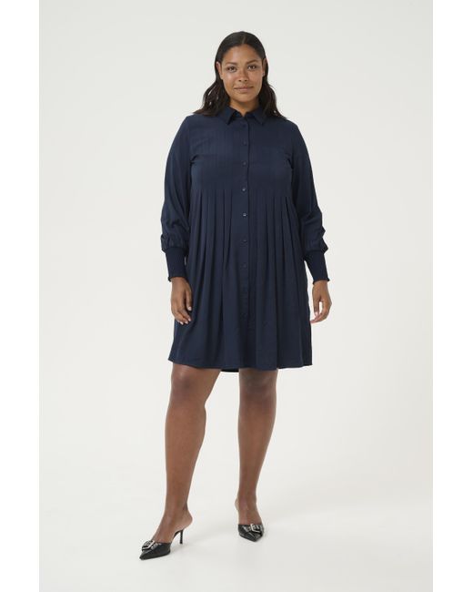 Kaffe Jurk A-shape in het Blue